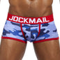 Sexy Underwear Men Boxer Brief Cueca Gay Male Panties Camouflage Soft Underpants Shorts Men Trunks Printed Nylon Quick Dry