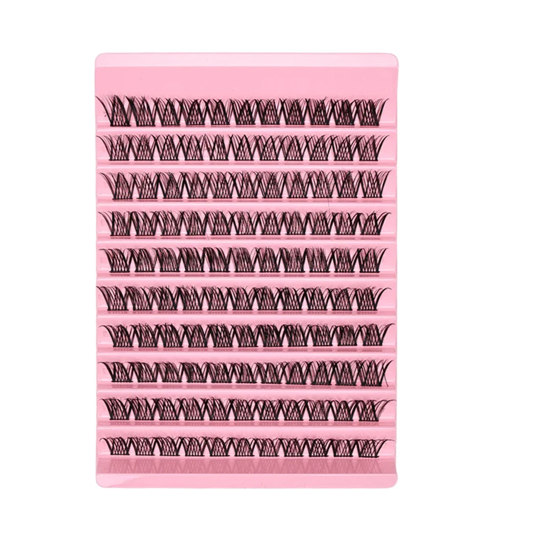Lash Clusters Individual Lashes Extensions Natural Look Lashes D Curl Fluffy Cluster Lashes DIY Eyelash Extension