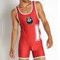 Men’s Performance Triathlon Singlet Bodysuit – Breathable Compression Skinsuit | Gym, Running, Swimming & Powerlifting One-Piece Suit