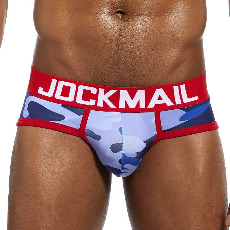 JOCKMAIL Brand Camouflage Printed Men Underwear