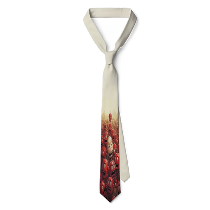 Newly Designed Cartoon Necktie 3D Printing Harajuku Fashion Kawaii Unisex Tie 8CM Slim Dating Wedding Party Tie Cosplay