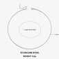 Hot Classic Unisex Flat Snake Chain Choker Necklace For Women Stainless Steel Herringbone Gold Silver Color Fashion Jewelry Gift