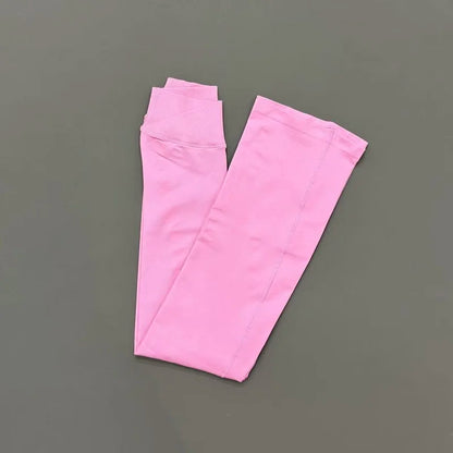 HISTELLO Seamless Flare Yoga Leggings
