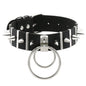 1pc Harajuku Gothic Spike Rivet Star Necklaces Collares Hip Hop Rock
