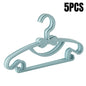 5-50Pcs Baby Hangers Plastic Kids Clothes Storage Hanger for Nursery Children Hangers Toddler Infant Portable Coats Home Rack