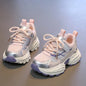 Children Mesh Sports Shoes 2025 Spring New Kids Sneakers for Girls Boys Lightweight Soft-soled Toddlers Running Chunky Sneakers