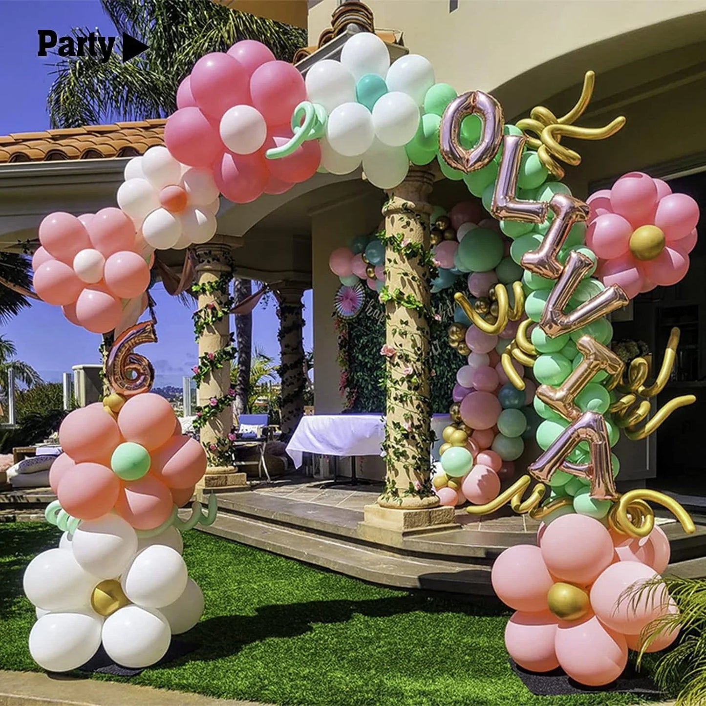 The (black) metal garden wedding arch can be freely assembled, suitable for various climbing plant parties, decorating pavilions