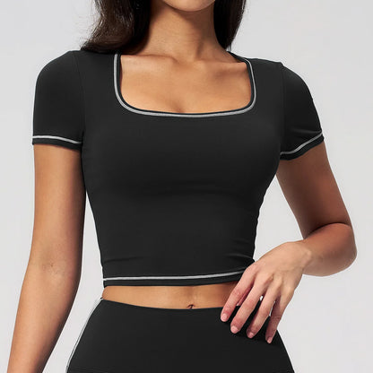 Women's Short Sleeve Yoga Top