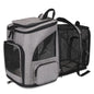 Pet Carrier Backpack Expandable for Cats Dogs Under 18 LB | Breathable Mesh Cat Backpack Carrier Bag | Foldable Dog Backpack