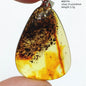 Natural Amber Pendant From Baltic Flower Yellow Amber Water Drop Women Men Jewelry Reiki Stone Women Men AAAAAAA