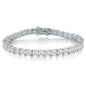 Factory price 925 silver plated 18K gold 4A grade Zircon tennis bracelet for men and women fashion personality exquisite jewelry
