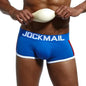 JOCKMAIL  Mens Underwear Boxers Bulge Enhancing with Push Up Cup Underwear Men Shorts Trunk Enlarge Mens Panties Underpants
