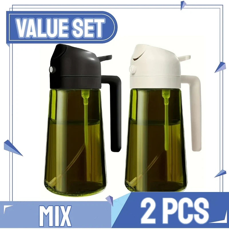 2in1 Kitchen Spray Oil Dispenser Oil Sprayer Polisher or Only Brush
