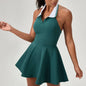 A-line Women's Tennis Golf Jumpsuit Dress