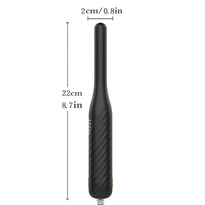 2-In-1 Mini Hair Straightener Curler, 5 Heat Level Control, Ceramic