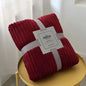 Soft Adult Cover Coral Fleece Blanket On The Sofa Thickened Winter Bed Blanket Warm Stitch Fluffy Bedspread Plaid Sofa Bedroom