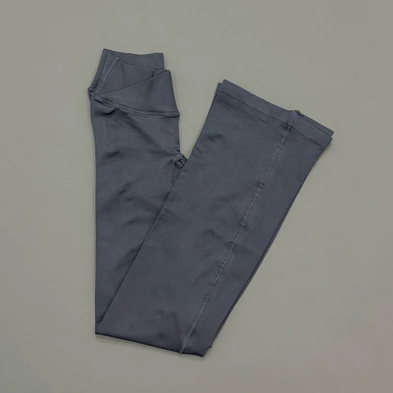 HISTELLO Seamless Flare Yoga Leggings
