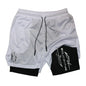 FlexiFit 2-in-1 Performance Running Shorts