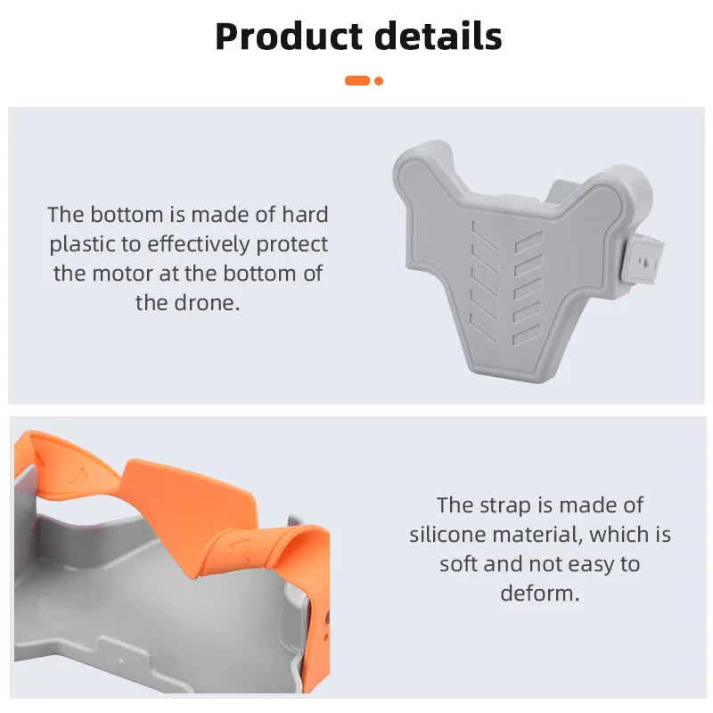 Brdrc Propeller Holder for DJI Mini 3/mini 3 Pro Drone Wings