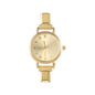 1PC 's Stainless Steel Round Simple Watch Bracelet Bangle for Friend