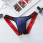 Men Sexy Gay Thongs Polyester Cueca Hombre Jockstrap Men Erotic Open Back Underwear Mens Erotic Low Waist Thong T Shape G String