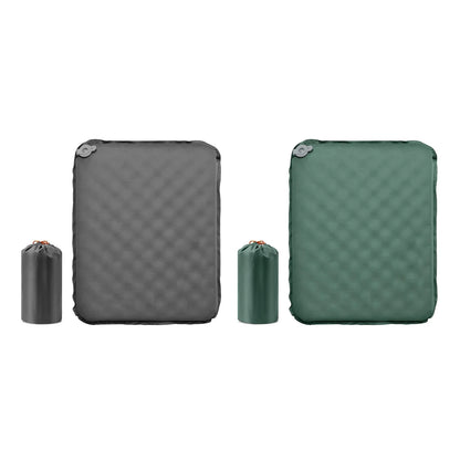 Portable Self Inflating Seat Cushion 5 Seconds Auto Inflate Camping Pad with Memory Foam Lightweight Travel Pillow for Outdoor