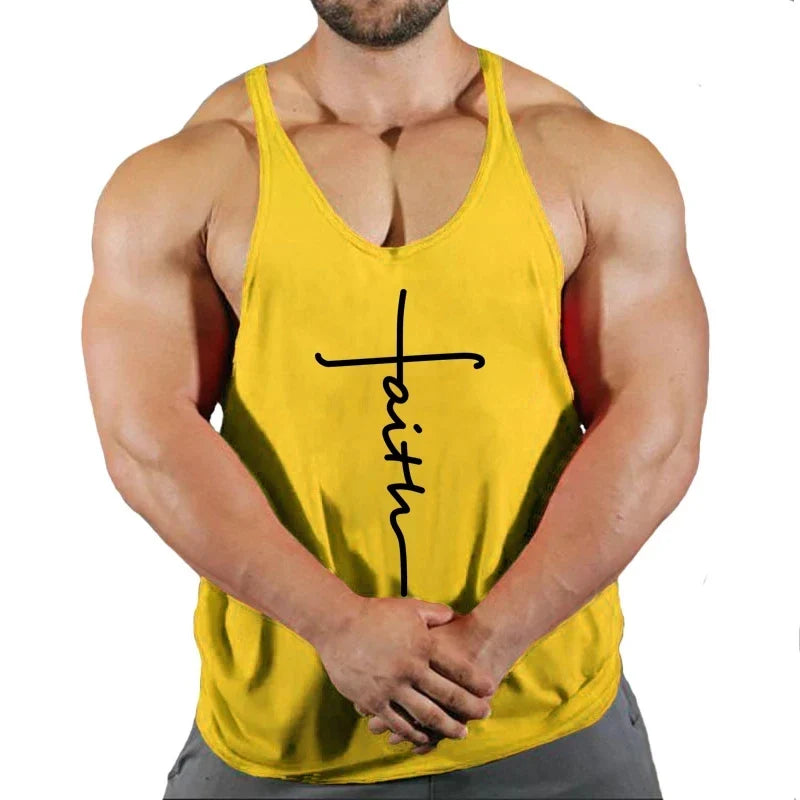 Gym Top Men T-shirts Fitness Man Clothes Muscular