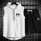 Summer Men's Casual Hooded Tracksuit Set