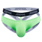 Jockmail Ice Silk Jockstrap Men Underwear Sexy Harness Thong G String Leg Ring Bondage Lingerie Hombre Strap Panties T-back