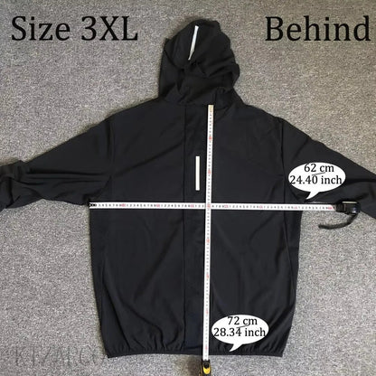 UltraLight Hooded Running Jacket - Windproof & Waterproof