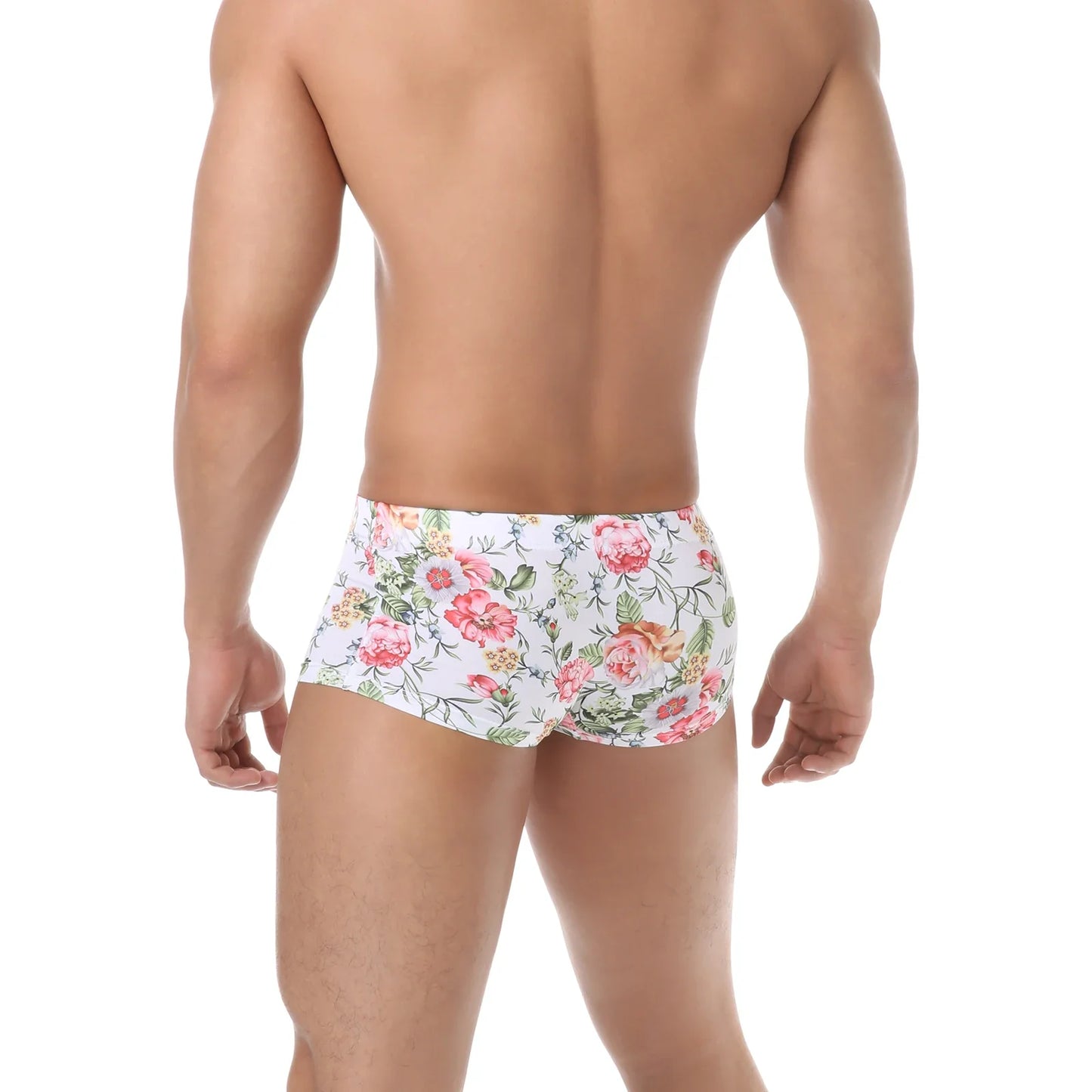 Swim Boxers Men Swimwear Low Waist Sexy Swimsuit Swimming Shorts Trunks Bathing Suit Hot Sell Sunga hombre Beachwear