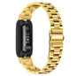 Fitbit Inspire 3 Stainless Steel Link Bracelet Band, Solid & Two-Tone