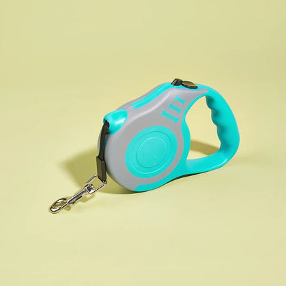 1pc/3pcs 3m 5m Dog Leash for Small Dogs Cat Automatic Retractable Nylon Lead Puppy Outdoor Travel Walking Hiking Traction Rope