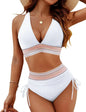 High Waist Push Up Bikini Set for Women