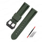 TicWatch Pro 5, Pro 3 & E3 Recessed-Panel Silicone Band