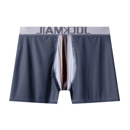 Sexy Men Underwear Men's Boxer 3D Hammock-shaped Pouch Designed Breathable Mesh Panels Men Boxershorts Trunk Male Underpants