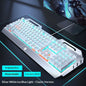 Eweadn Tk900 Wireless Gaming Mechanical Keyboard Mouse Headset Combo Blue Switch Metal Panel N Key Rollover For Desktop Pc