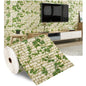 70cmx1/5/10m 3D Wallpaper Decoration Self-Adhesive Antique Foam Brick