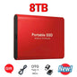 Reliable Brand 1TB External Hard Drive  Portable SSD  2TB 4TB  USB 3.1 High Speed Solid State Disk Data Storage