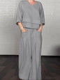 Casual Loose Irregular Cotton Linen Women's Top Set Spring Summer New