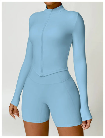 Women's Jacket Full Zip-up Activewear
