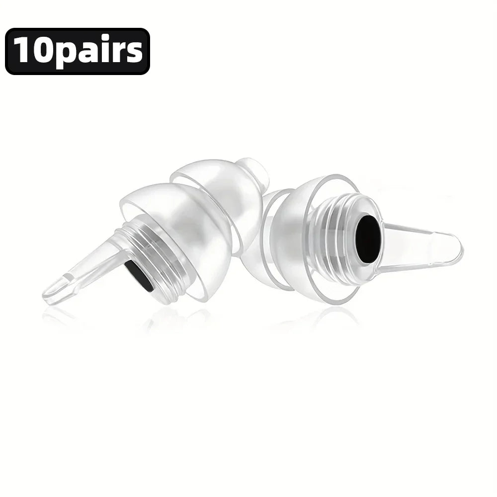 Ear Plugs High Fidelity Concert - Ear Protection for Concerts, Musicians Reusable/Hypoallergenic Earplugs - Noise Reduction