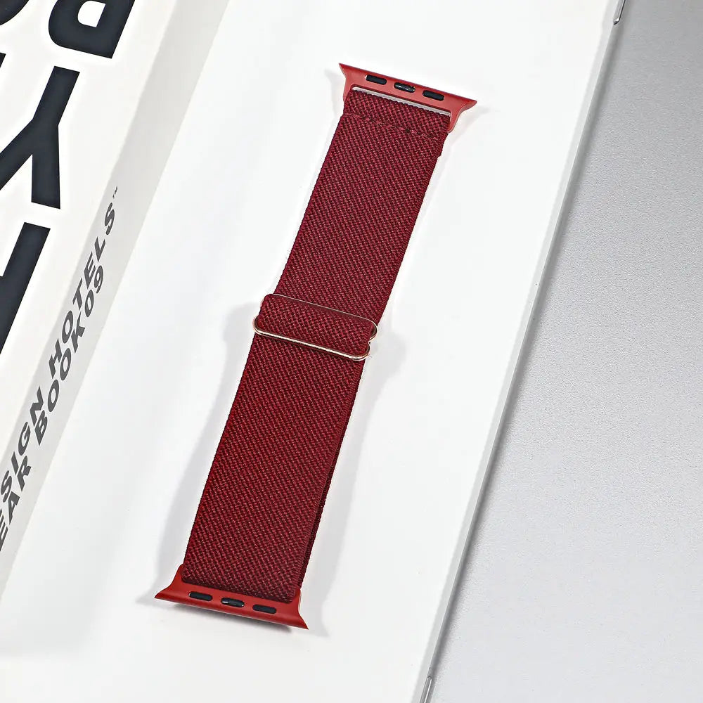 Apple Watch Stretch Nylon Loop Band, Solid & Patterned