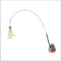 Cat Teaser Wand Steel Wire Dragon Cat Toy With Bell Fish Interactive Bite Resistant Durable Self Amusing Pet Toy For Cats