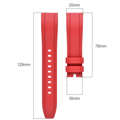 Samsung Galaxy Watch 7, 6, 5, 4 & FE Contoured Silicone Band