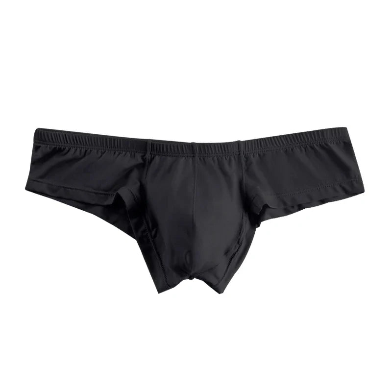 ADANNU Briefs Male Underwear Nine Solid Colors Insensitivity Skin-friendly Color With Zero Independent Codpiece Men Sport Short