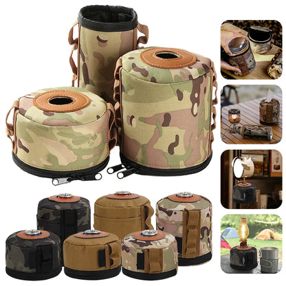 Camping Gas Can Protective Cover Gas Tank Canister Cylinder Case
