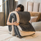 Winter Bed Blankets Solid Color Fleece Blankets Throws Adult Thick Warm Sofa Winter Blanket Super Soft Warm Duvet Cover Luxury