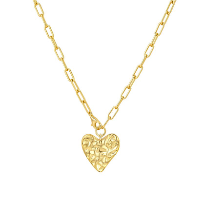 Romantic Pink Crown Heart Pendant Necklace Genuine 925 Sterling Silver Elegant Fine Jewelry for Women Wedding Holiday Presents