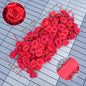 Angela Flower Red Rose Creative Love Heart Floral Wall Cloth Base Flower Arrangement Wedding Backdrop Frame Proposal Decor A7699